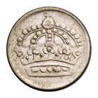 Svédország 25 Öre 1961 VF 2,32g Ag400