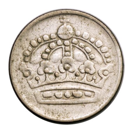 Svédország 25 Öre 1961 VF 2,32g Ag400