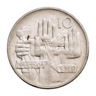 Csehszlovákia 10 Korona 1964 SNP Szlovák Nemzeti Felkelés 12,07g Ag500