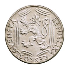 Csehszlovákia 100 Korona 1948 Függetlenség 14g Ag500