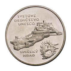 Szlovákia 200 Korona 1998 BU Spissky Hrad 20,26g Ag750
