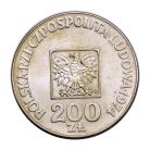 Lengyelország 200 Zloty 1974 LNK 30 év 14,2g Ag625 ezüst