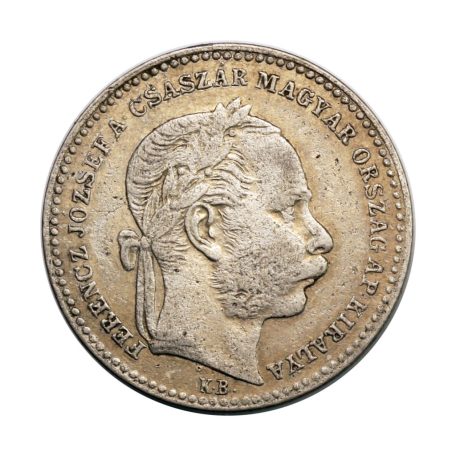 Ferenc József 20 Krajcár 1869 K-B MKVP