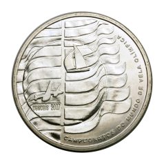 Portugália 10 Euró 2007 ISAF 27,14g Ag500