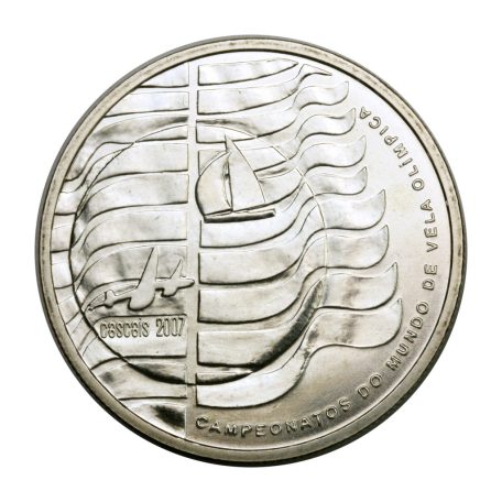 Portugália 10 Euró 2007 ISAF 27,14g Ag500