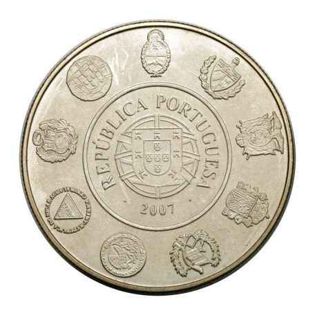 Portugália 10 Euró 2007 BU Ibero-Amerika, Olimpiai Játékok 26,79g Ag500
