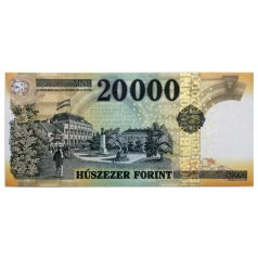 20000 Forint Bankjegy 2016 GF UNC forgalmi sorszám
