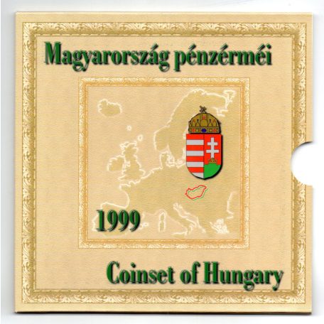 Magyarország pénzérméi forgalmi sor 1999 BU, 75 éves a MNB