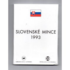Szlovákia Forgalmi sor 1993 UNC papírtokkal