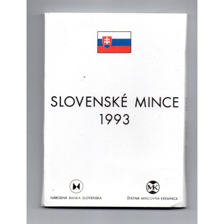 Szlovákia Forgalmi sor 1993 UNC papírtokkal