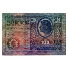 100 Korona Bankjegy 1912 gVF
