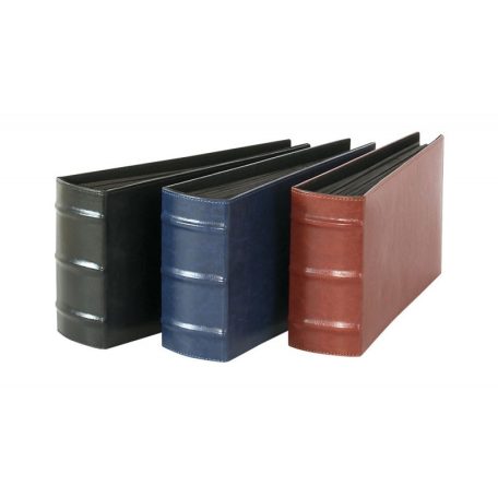 Univerzális gyűjtői album bankjegy papírpénz levél képeslap fotó sötétkék színben