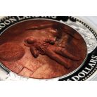 Holdraszállás Salamom-szigetek 25 Dollár 2019 PP Ag999 5 UNCIA 155,5g Ag999