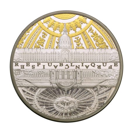 Unesco Világörökség Szajna partja Grand Palais 50 Euró 2015 PP 163,8g Ag950