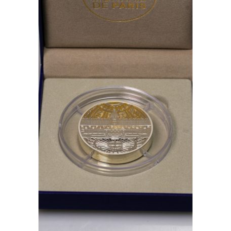 Unesco Világörökség Szajna partja Grand Palais 50 Euró 2015 PP 163,8g Ag950