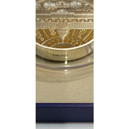 Unesco Világörökség Szajna partja Grand Palais 50 Euró 2015 PP 163,8g Ag950