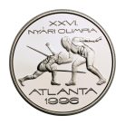 Nyári Olimpia 1996 Atlanta ezüst 1000 Forint 1995 PP