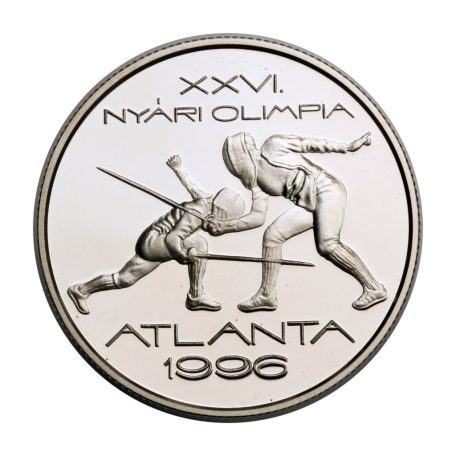 Nyári Olimpia 1996 Atlanta ezüst 1000 Forint 1995 PP