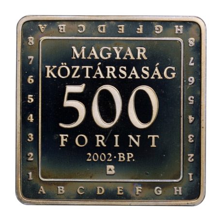 Sakk 500 Forint 2002 PP Kempelen Farkas