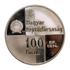 Magyar Nemzeti Bank 100 Forint 1974 PP 22g Ag640 ezüst