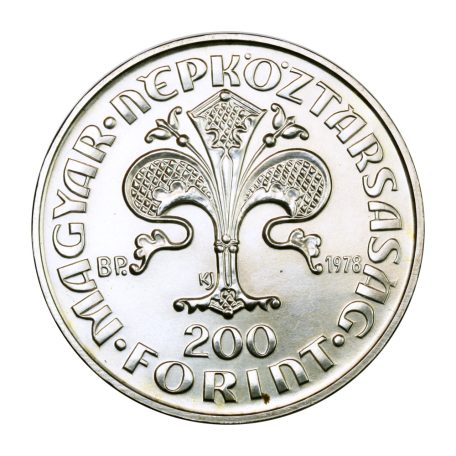 Az első magyar aranyforint 200 Forint 1978 BU