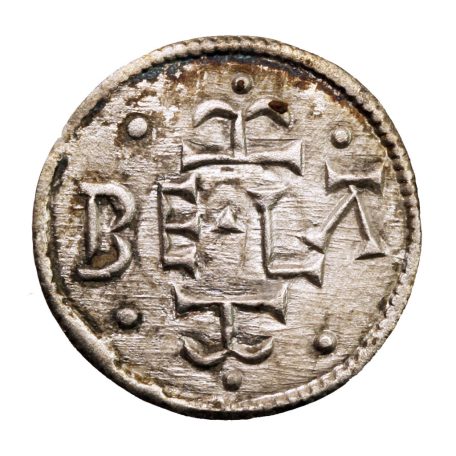 III. Béla dénár ÉH.: 93.var. EK: 15/25 Opitz:16.10.34. szigla
