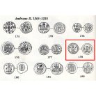 II. András obulus ÉH.:- EK: 17/23 Opitz:21.11.1.1. publikálatlan