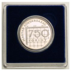   Labdarúgó Világbajnokság ezüst 750 Forint 1997 PP díszdoboz