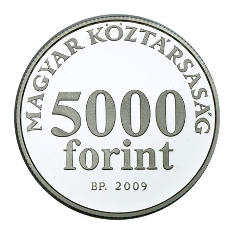 Radnóti Miklós 5000 Forint 2009 PP 31,46g Ag925 ezüst