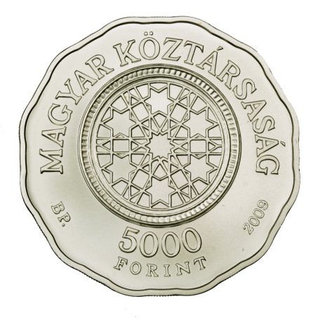 Dohány utcai Zsinagóga 5000 Forint 2009 BU 31,46g Ag925