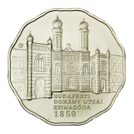 Dohány utcai Zsinagóga 5000 Forint 2009 BU 31,46g Ag925
