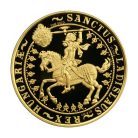 1929 évi Szent László 5 Pengő arany utánveret 2021 PRÓBAVERET 