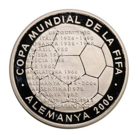 Andorra 10 Diners 2003 FIFA World Cup 2006