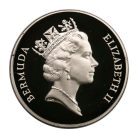 Bermuda 1 Dollár 1992 PP Olimpiai játékok 1992 PP 31,47g Ag925