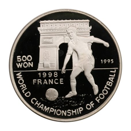 Észak-Korea 500 Won 1995 PP Labdarúgó VB 1998