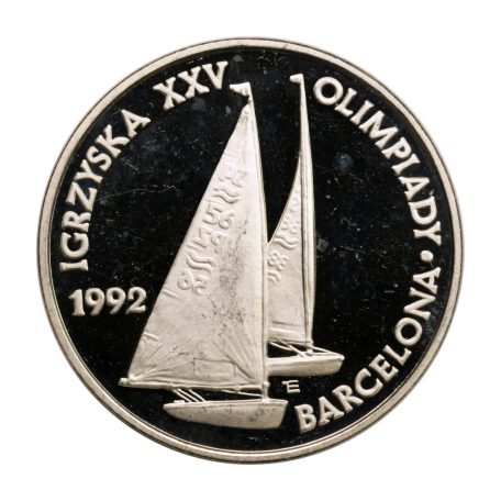 Lengyelország 200000 Zloty 1991 Olimpiai játékok Barcelona 1992
