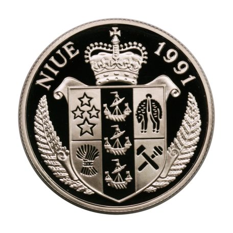 Niue 10 Dollár 1991 PP Olimpiai Játékok 1992 síkfutás 10g Ag925