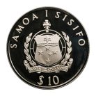 Szamoa 10 Tala 1992 PP Nyári Olimpia 1992 kalapácsvető 31,47g Ag925