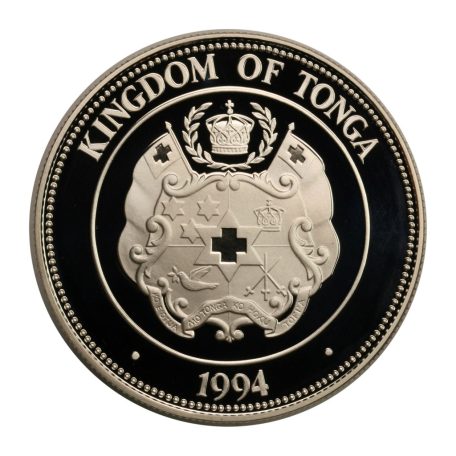 Tonga 1 Pa anga 1994 PP Olimpiaia Játékok 1996 gerely 31,55g Ag925