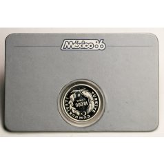   Törökország 10000 Líra 1986 PP Labdarúgó VB Mexikó 1986 PP 23,33g Ag925