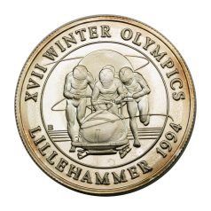   Turks és Caicos szigetek 20 Korona 1993 PP Téli Olimpia 1994 bob