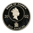 Zambia 500 Kwacha 2002 PP Müncheni Olimpiai Játékok 1972 PP 15,7g Ag999