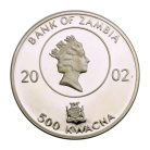 Zambia 500 Kwacha 2002 PP Müncheni Olimpiai Játékok 1972 PP 15,7g Ag999