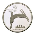 Kanada 20 Dollár 1986 Téli Olimpia Calgary 1988 síakrobatika