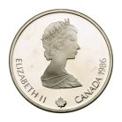 Kanada 20 Dollár 1986 Téli Olimpia Calgary 1988 síakrobatika