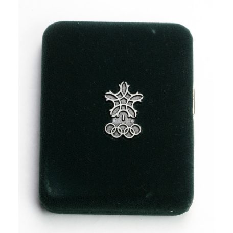 Kanada 20 Dollár 1986 Téli Olimpia Calgary 1988  díszdobozban