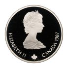 Kanada 20 Dollár 1987 Téli Olimpia Calgary 1988 síugrás