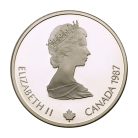 Kanada 20 Dollár 1987 Téli Olimpia Calgary 1988 síugrás