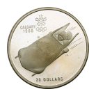 Kanada 20 Dollár 1987 Téli Olimpia Calgary 1988 bob