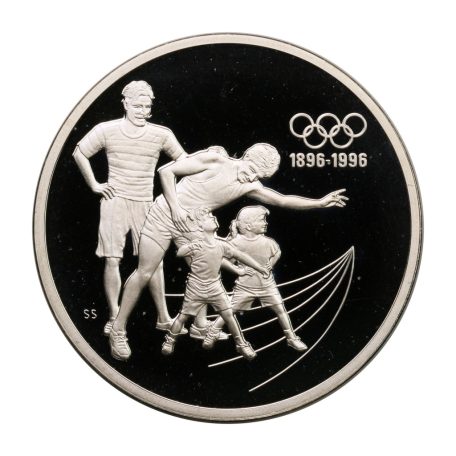 Kanada 15 Dollár 1992 Olimpia Generációk szelleme NOB díszdobozban 33,63g Ag925